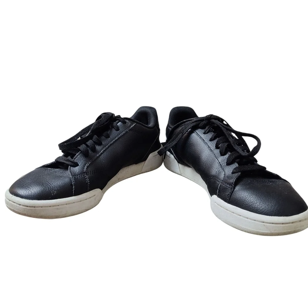 Adidas Women's Roguera Black Leather Sneakers, 7